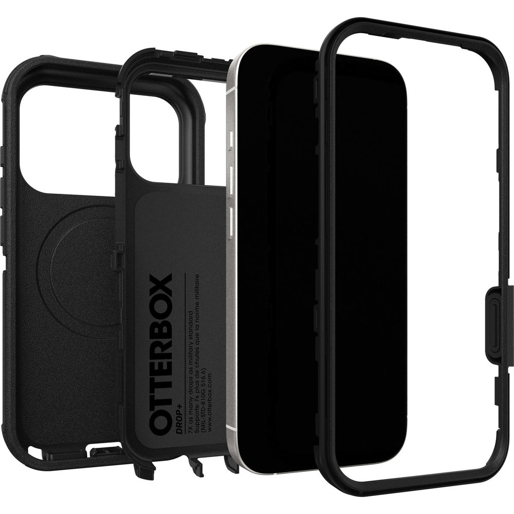 OtterBox Defender Pro MagSafe Camera Control Case Apple iPhone 17 Pro Black - Afbeelding 3