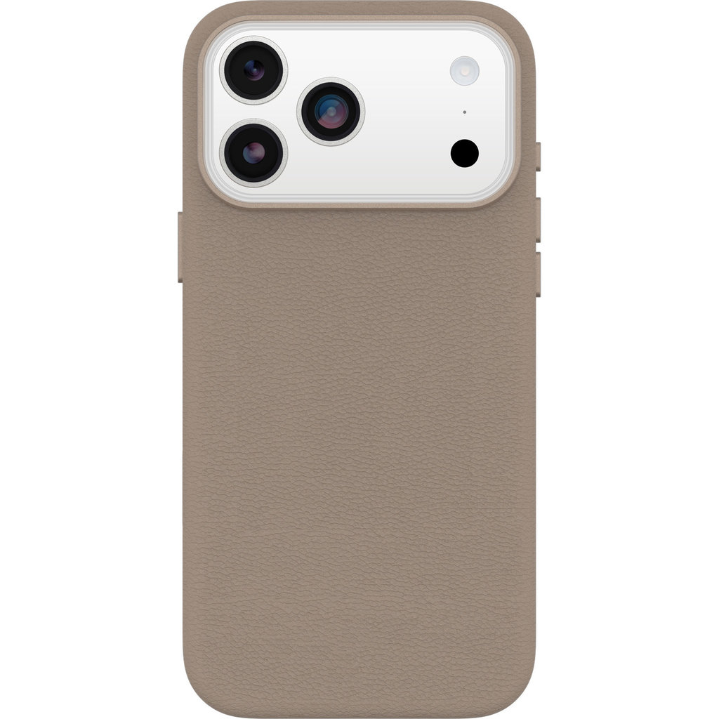 OtterBox Symmetry Cactus Leather Camera Control Case Apple iPhone 17 Pro Max Light Grey - Afbeelding 2