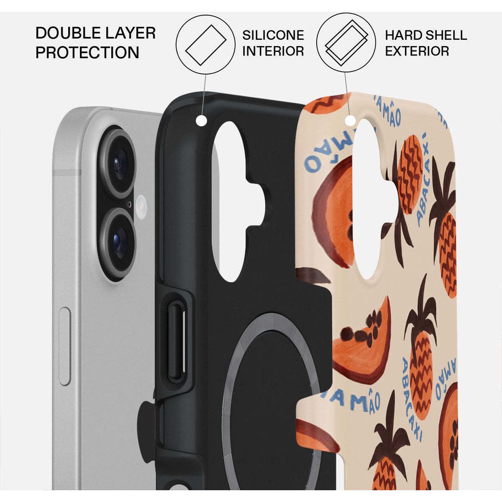 Burga Tough MagSafe Case Apple iPhone 17 - Abacaxi - Afbeelding 2