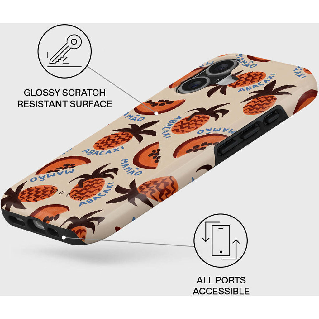 Burga Tough MagSafe Case Apple iPhone 17 - Abacaxi - Afbeelding 3