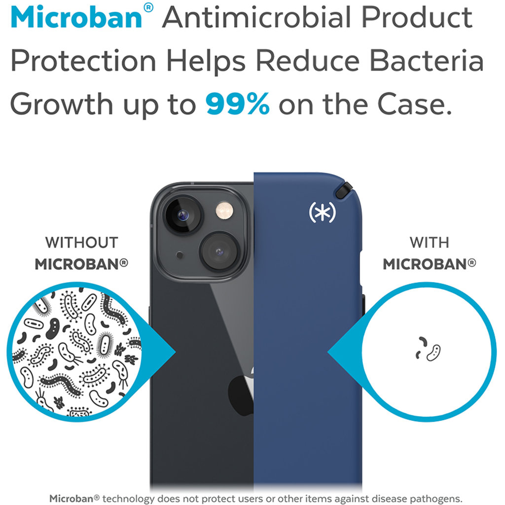 Speck Presidio2 Pro Apple iPhone 14 Plus/15 Plus Coastal Blue - with Microban - Afbeelding 9
