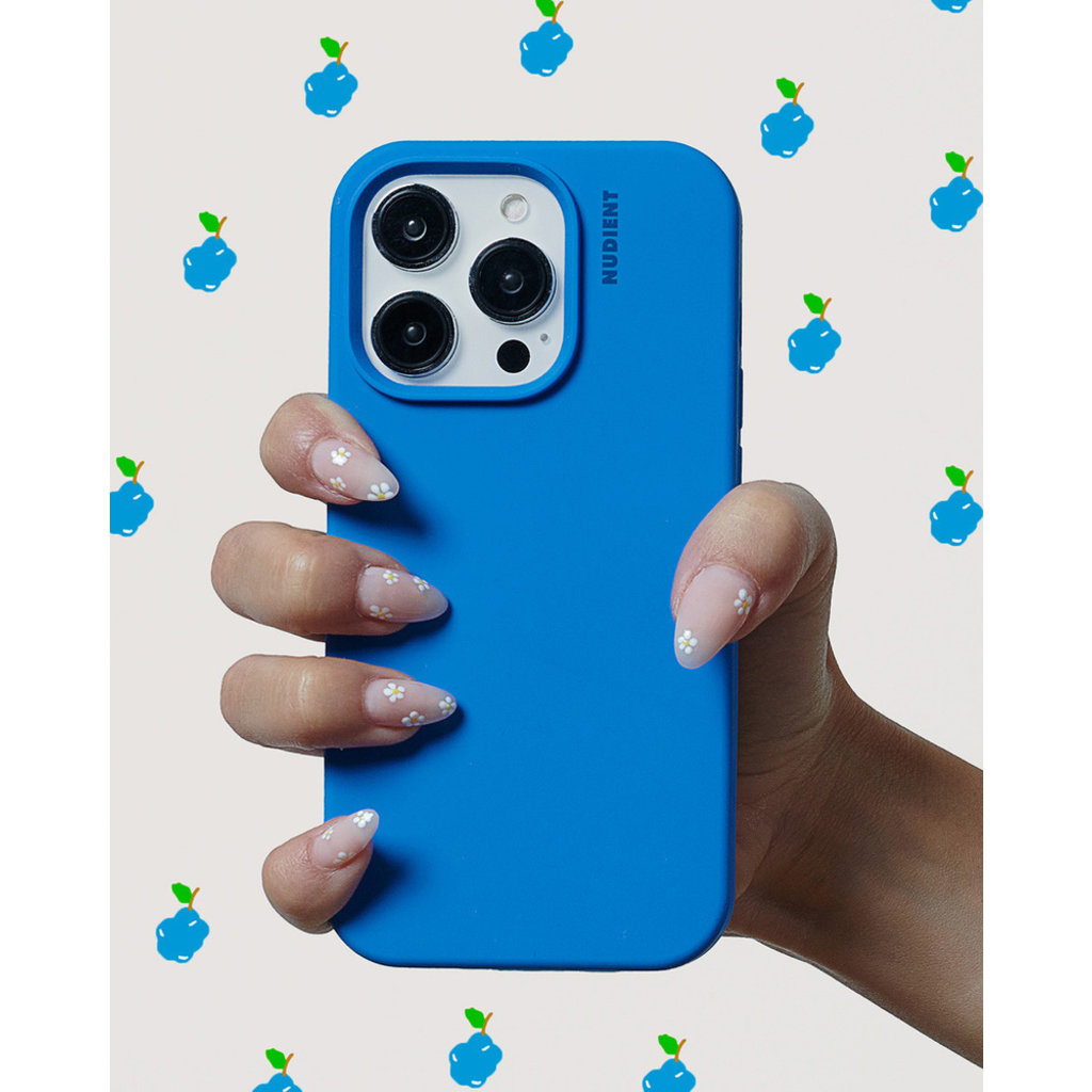 Nudient Base Case iPhone 14 Vibrant Blue - Afbeelding 2