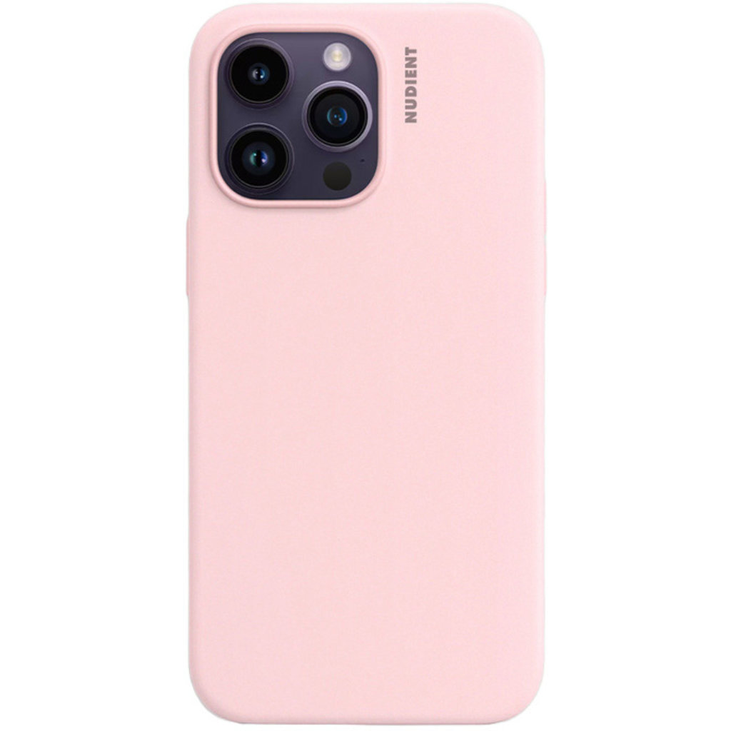 Nudient Base Case iPhone 14 Pro Max Baby Pink
