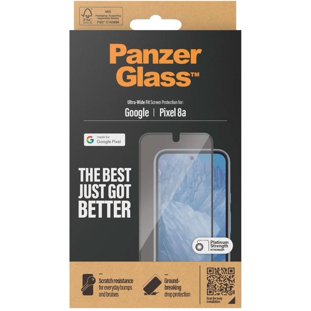 PanzerGlass Google Pixel 8a UWF Black