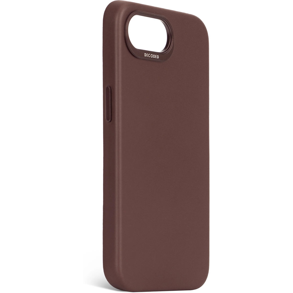 Decoded Leather Backcover Apple iPhone 16e Chocolate Brown - Afbeelding 3