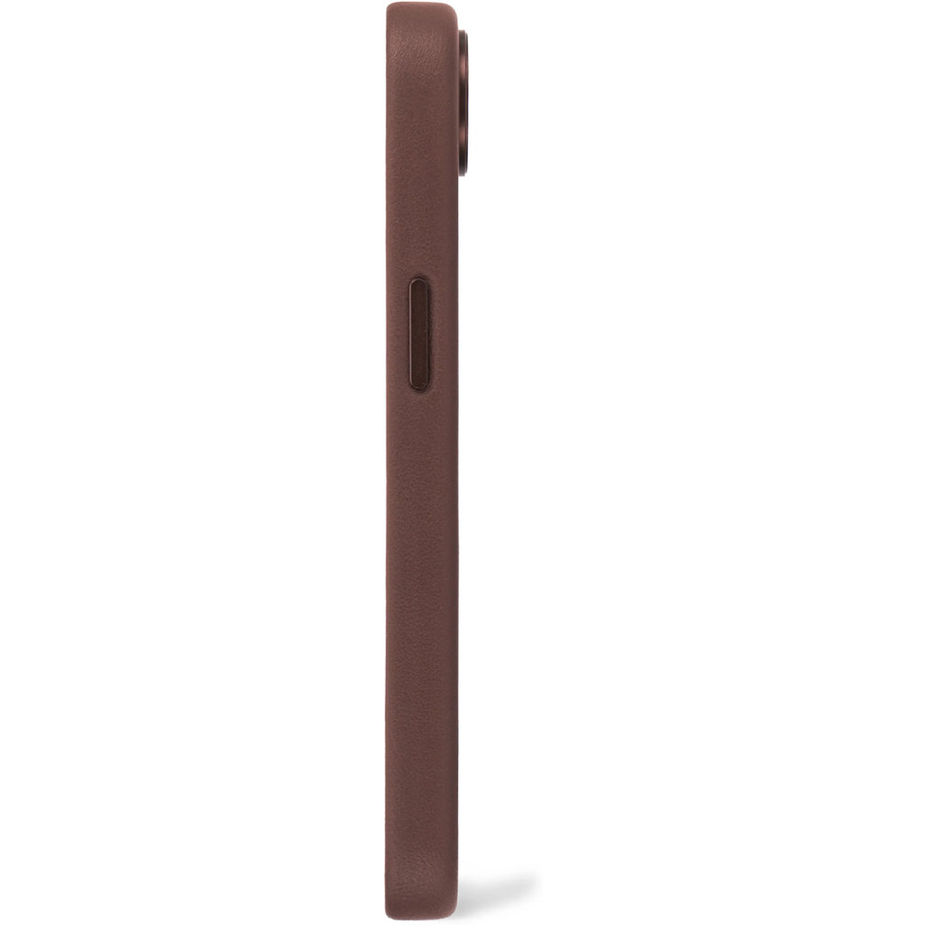 Decoded Leather Backcover Apple iPhone 16e Chocolate Brown - Afbeelding 6