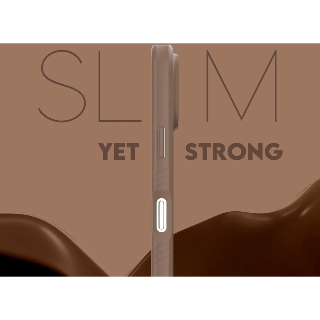 CARE by PanzerGlass Fashionable Case Samba Espresso MagSafe iPhone 17 Pro - Afbeelding 4