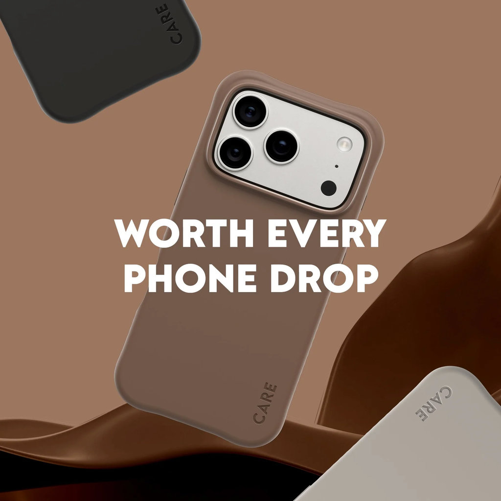 CARE by PanzerGlass Fashionable Case Samba Espresso MagSafe iPhone 17 Pro - Afbeelding 5