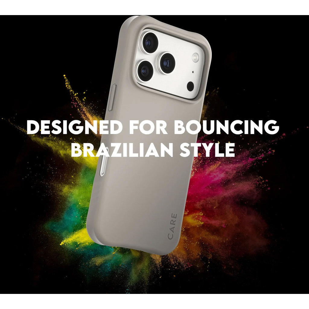 CARE by PanzerGlass Fashionable Case Samba Vanilla MagSafe iPhone 17 Pro - Afbeelding 3