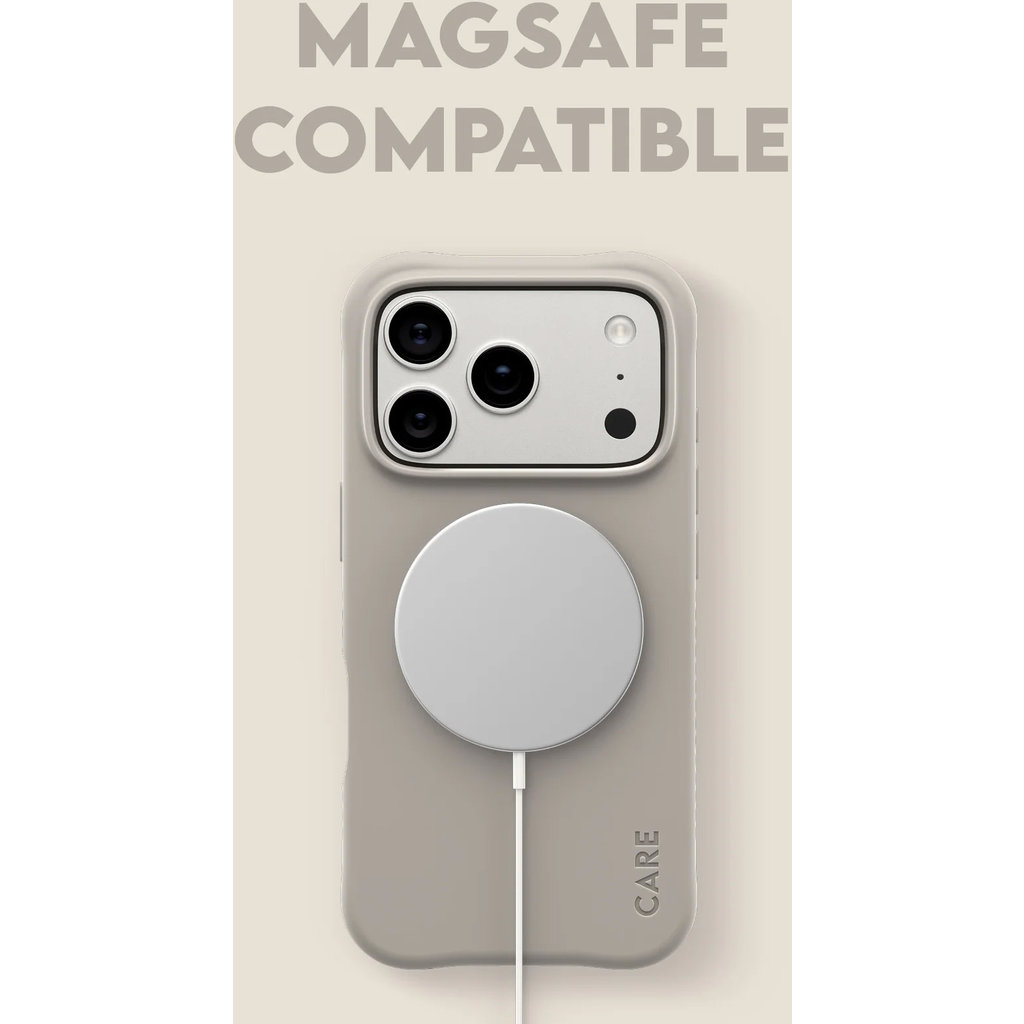 CARE by PanzerGlass Fashionable Case Samba Vanilla MagSafe iPhone 17 Pro - Afbeelding 6