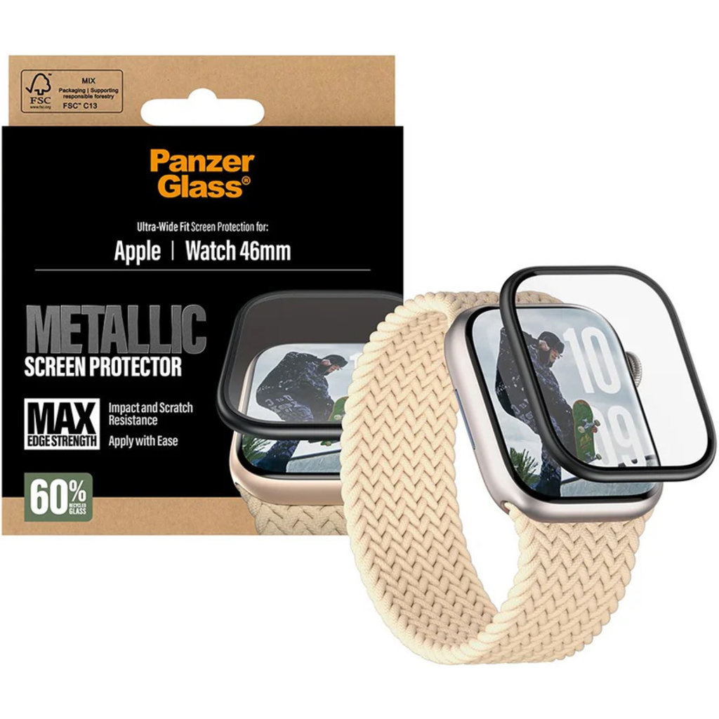 PanzerGlass Apple Watch Series 11/10 46mm - Metallic - Afbeelding 5