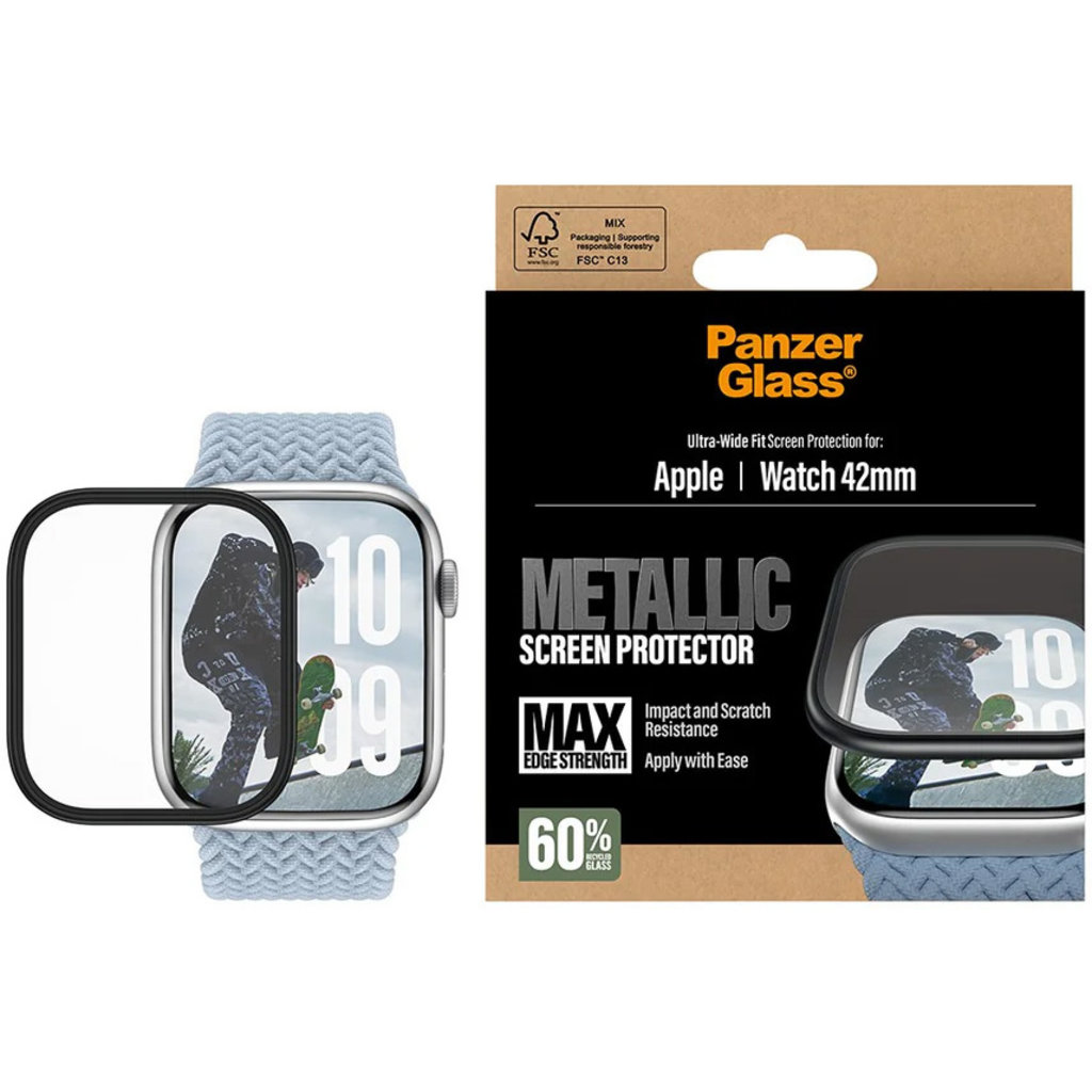 PanzerGlass Apple Watch Series 11/10 42mm - Metallic - Afbeelding 3