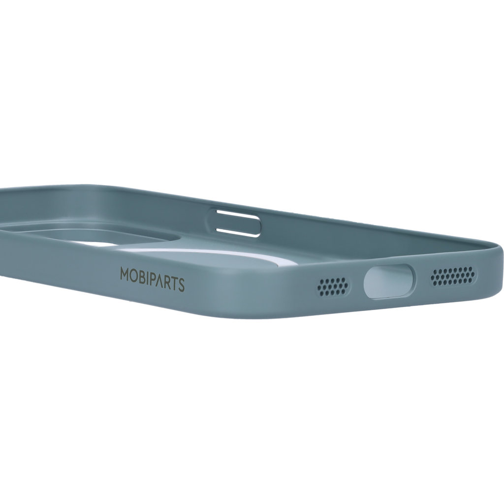 Mobiparts Slim Line Case Apple iPhone 15 Pro (MagSafe Compatible) Sage Green - Afbeelding 3