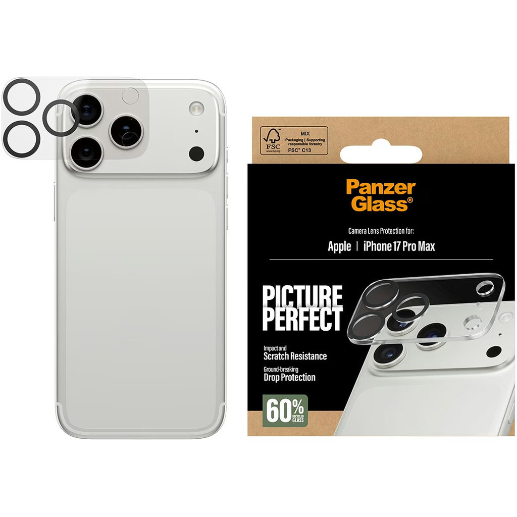 PanzerGlass Picture Perfect Camera Lens Protector iPhone 17 Pro Max - Afbeelding 3