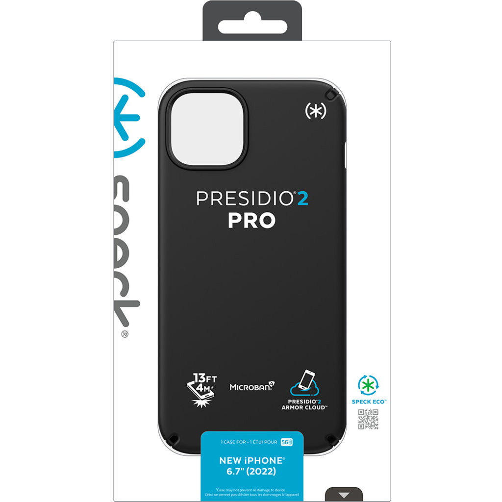 Speck Presidio2 Pro Apple iPhone 14 Plus/15 Plus Black - with Microban - Afbeelding 10