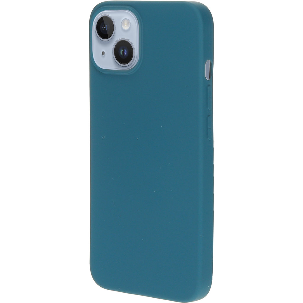 Mobiparts Silicone Cover Apple iPhone 14 Blueberry Blue - Afbeelding 6