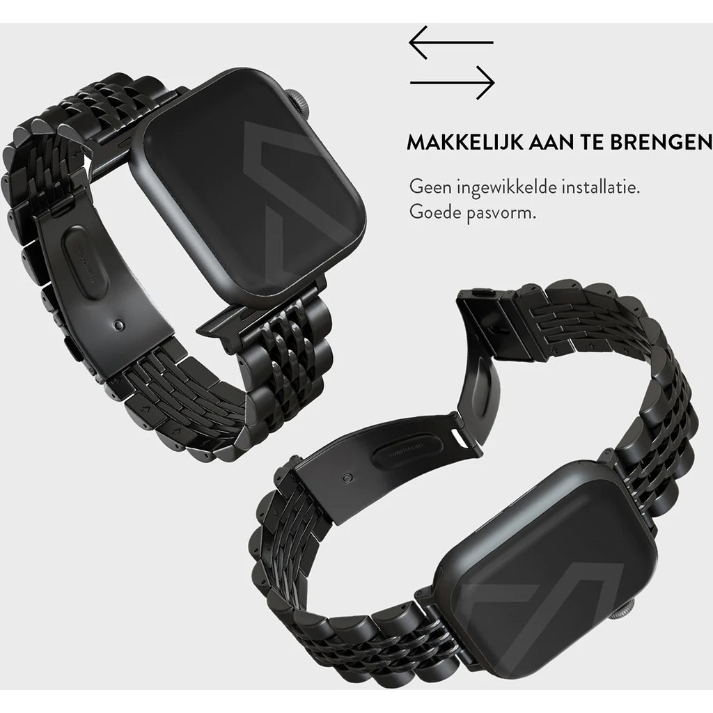 Burga Apple Watch Band Chic Royal Black 38mm / 40mm / 41mm - Afbeelding 4