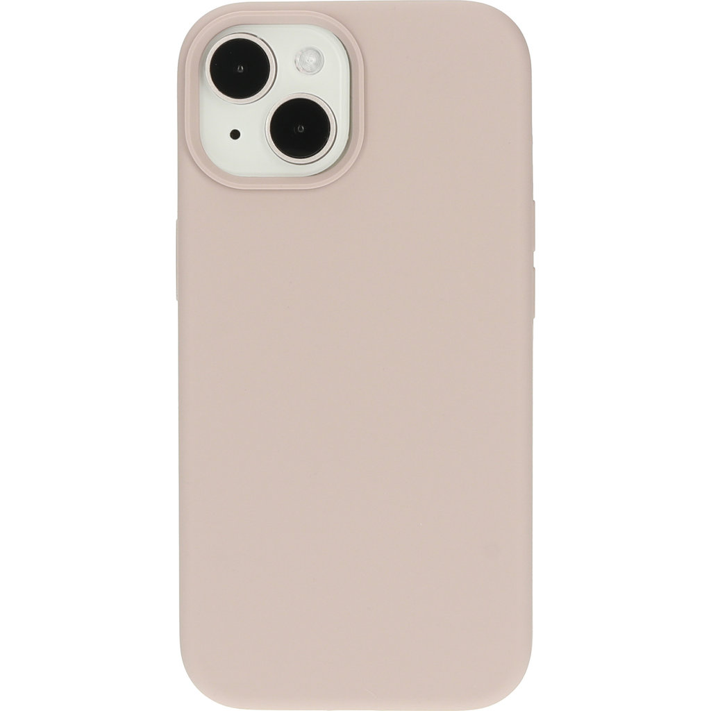 Mobiparts Silicone Cover Apple iPhone 15 Soft Salmon - Afbeelding 2