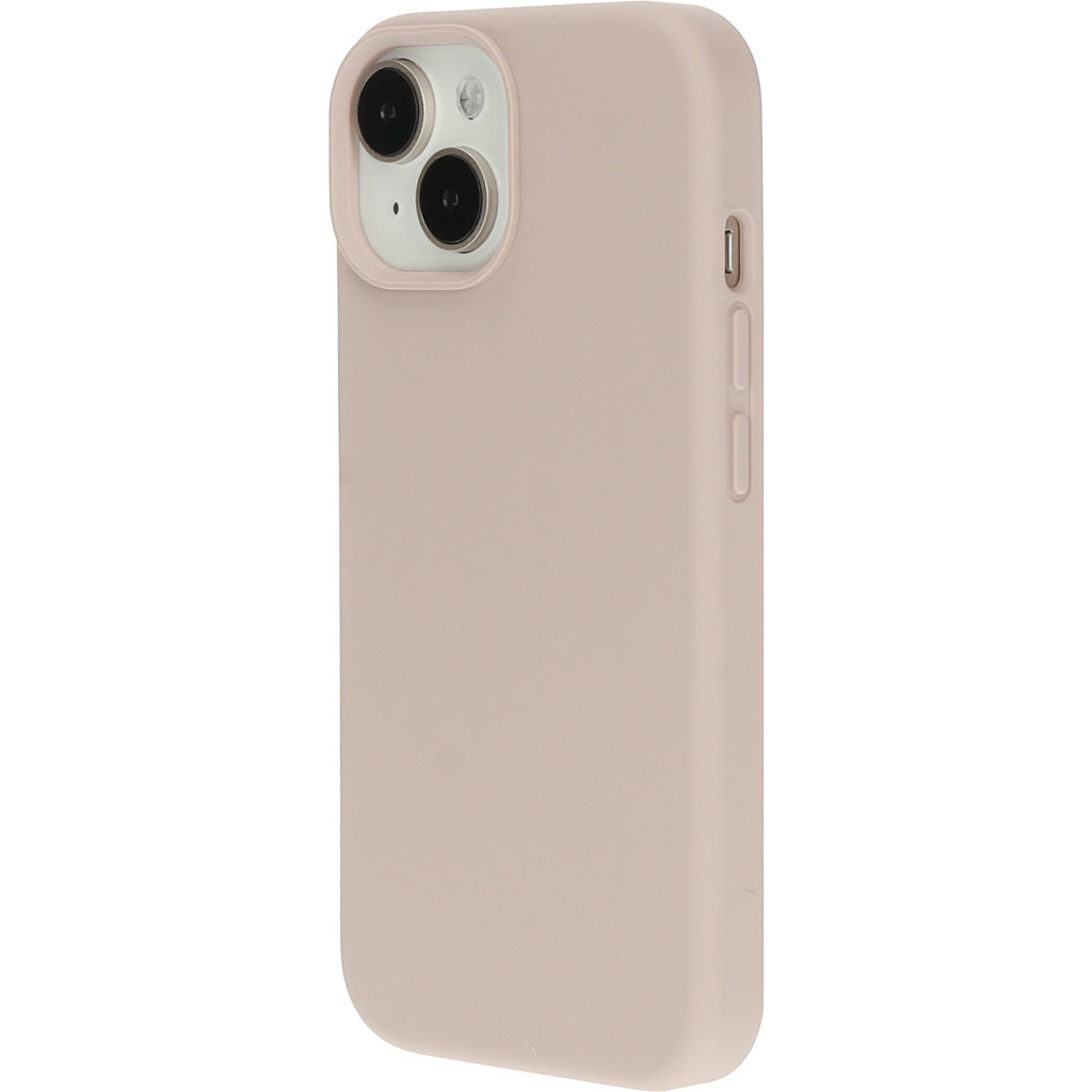 Mobiparts Silicone Cover Apple iPhone 15 Soft Salmon - Afbeelding 3