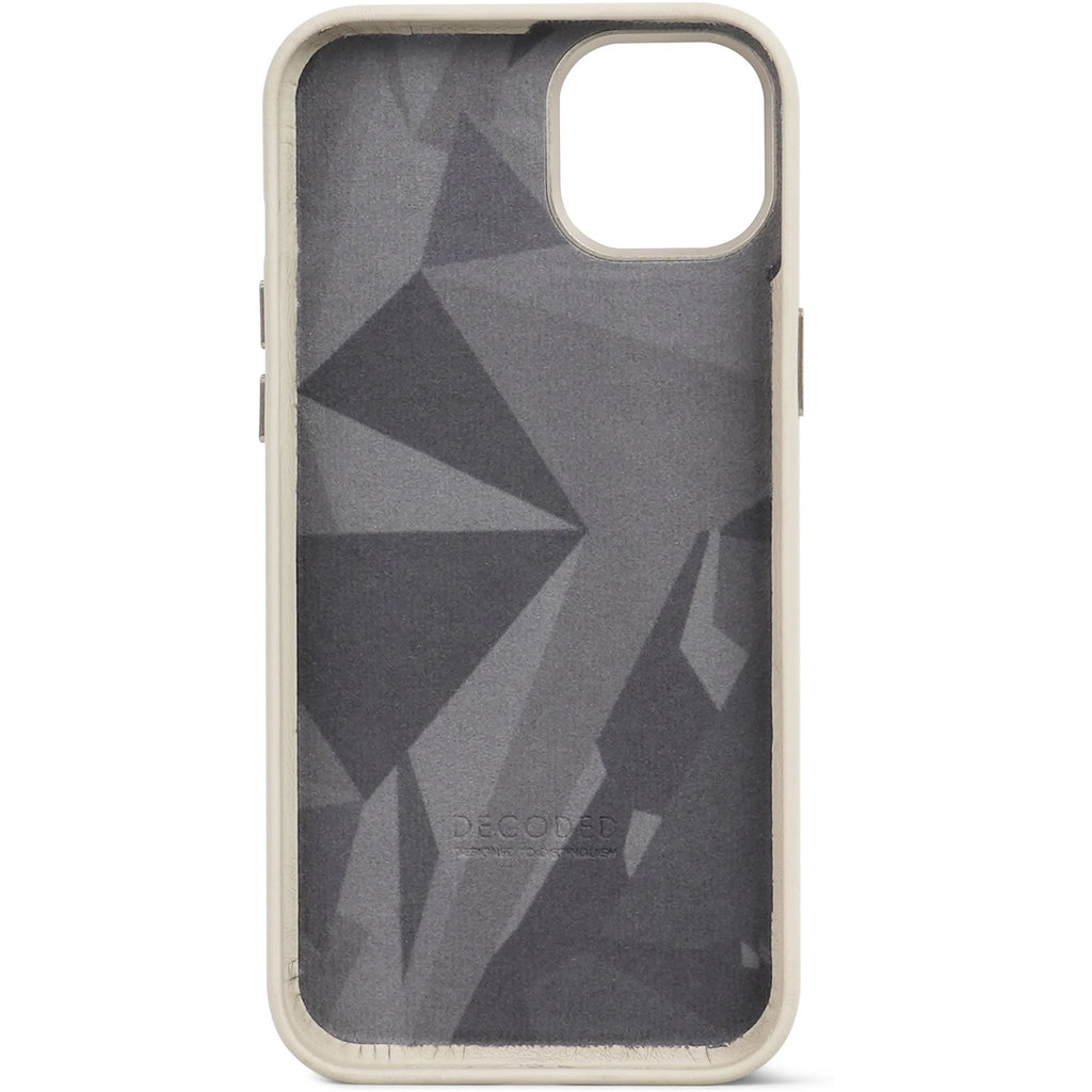 Decoded Leather Backcover Apple iPhone 15 Clay - Afbeelding 2