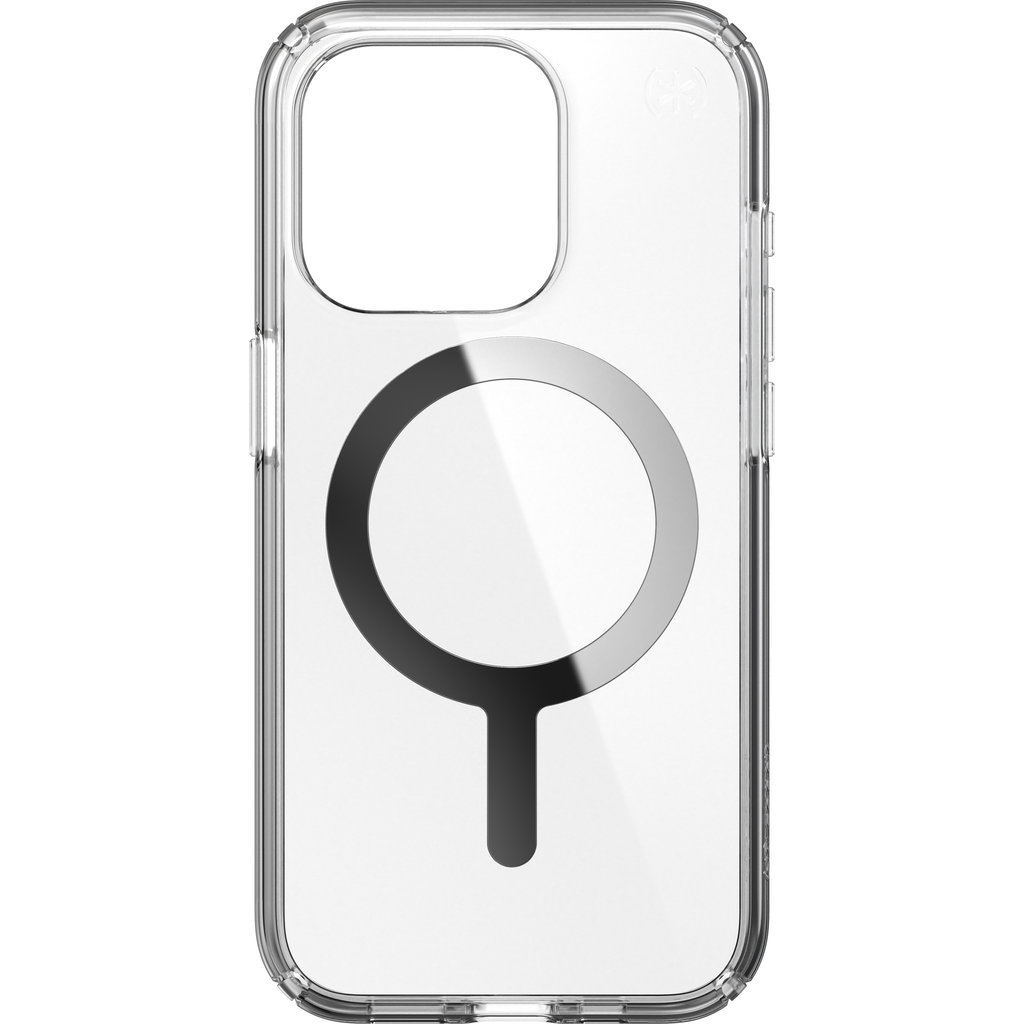 Speck Presidio Perfect Clear + MS Apple iPhone 15 Pro Clear - with Microban - Afbeelding 2