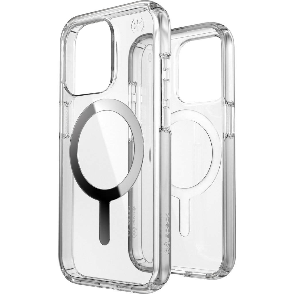 Speck Presidio Perfect Clear + MS Apple iPhone 15 Pro Clear - with Microban - Afbeelding 5