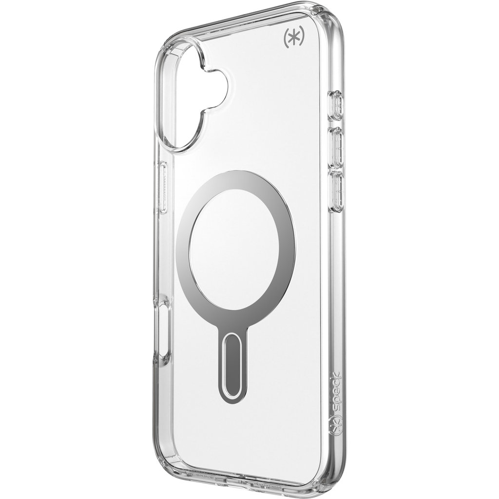 Speck Presidio Perfect Clear + ClickLock Apple iPhone 16 Plus Clear - with Microban - Afbeelding 2