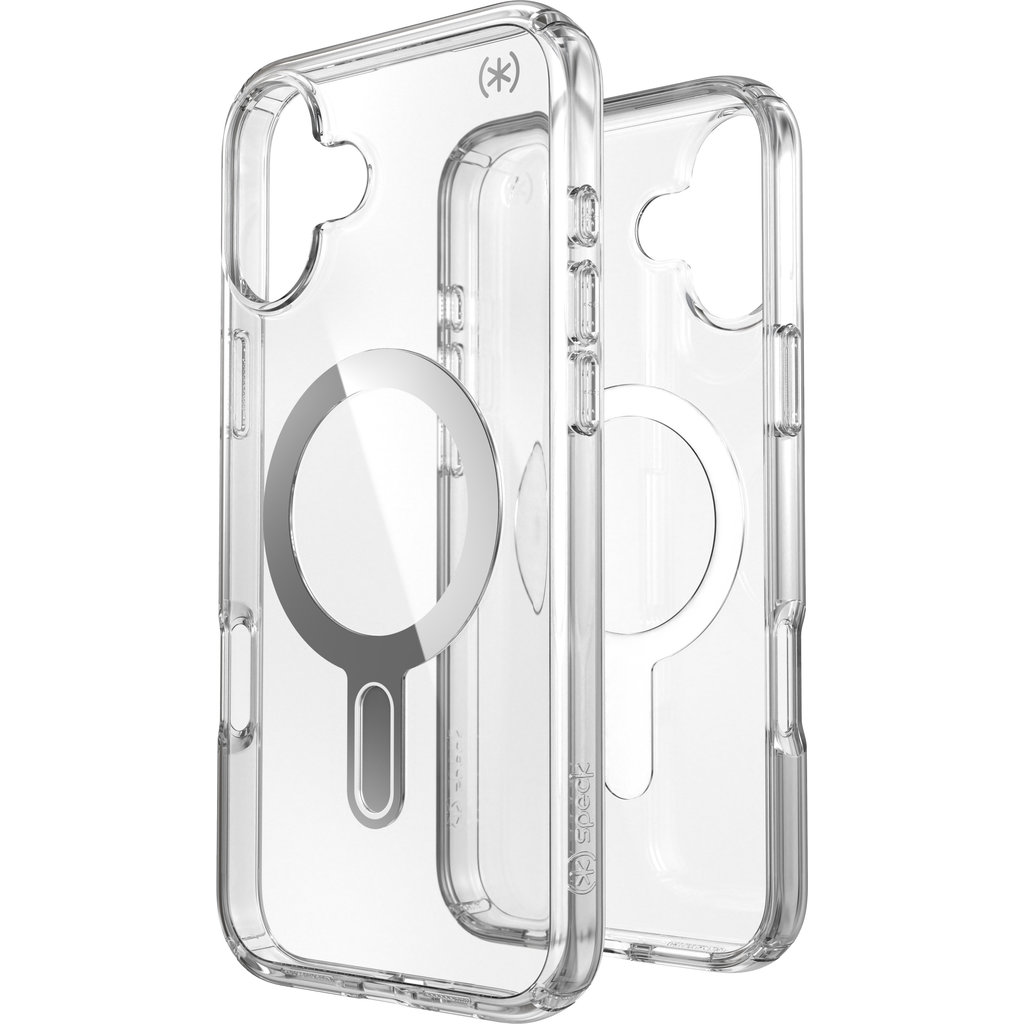 Speck Presidio Perfect Clear + ClickLock Apple iPhone 16 Plus Clear - with Microban - Afbeelding 4