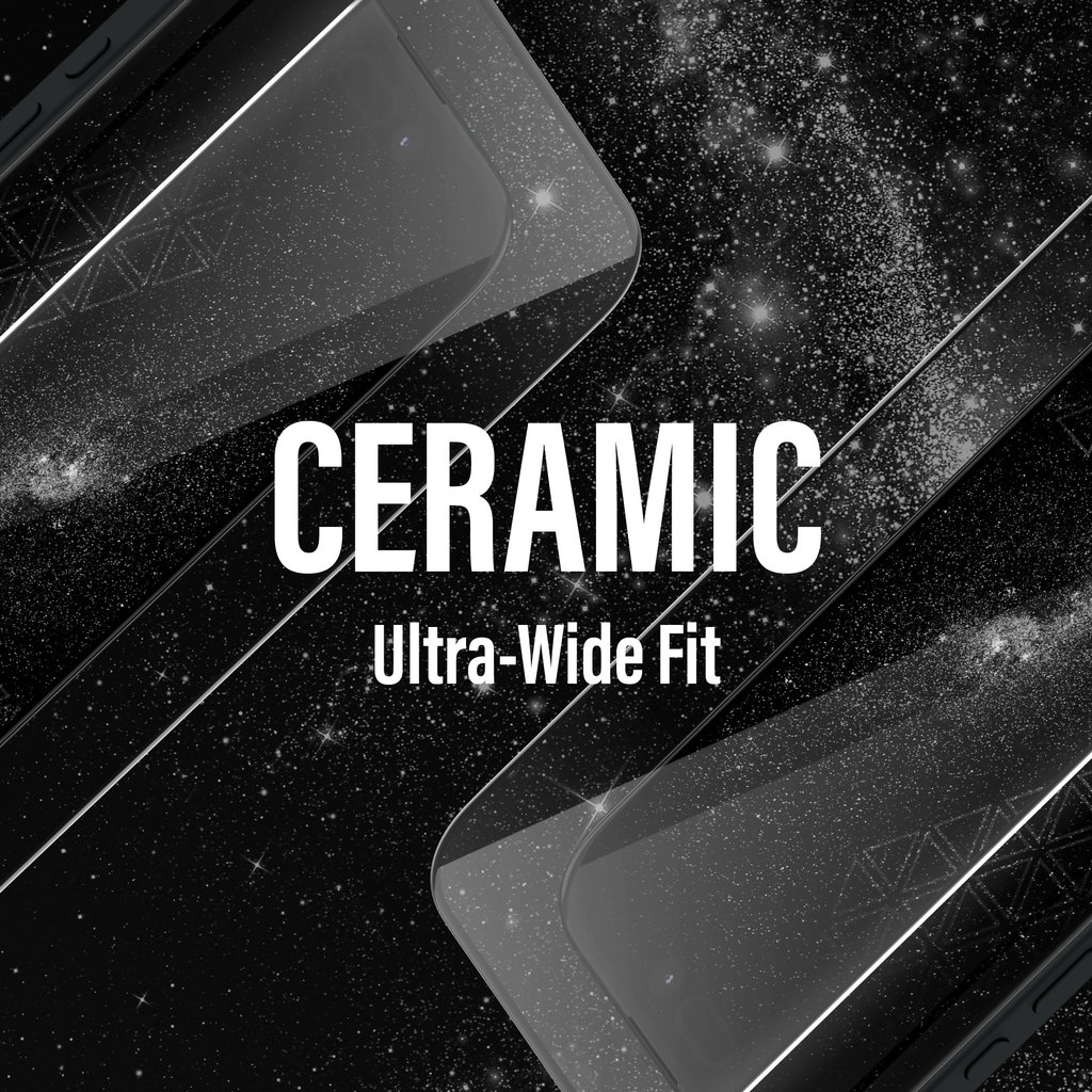 Panzerglass Ceramic Apple iPhone 16 Pro Max - Ultra-Wide Fit - Afbeelding 10