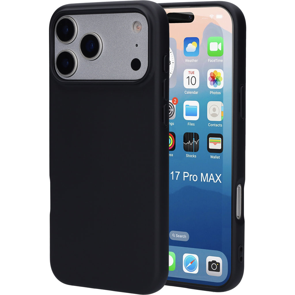 Mobiparts Silicone Cover Apple iPhone 17 Pro Max Black