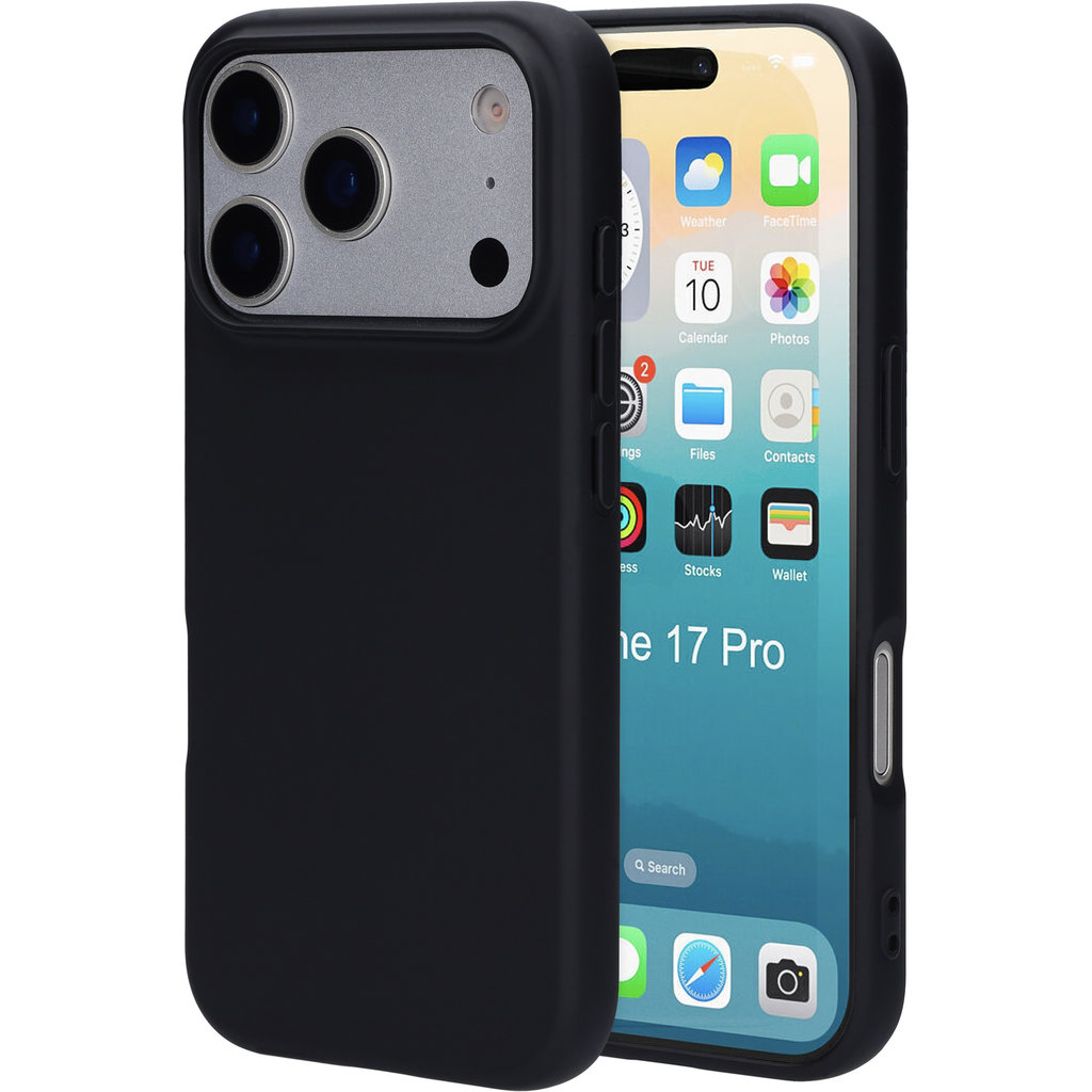 Mobiparts Silicone Cover Apple iPhone 17 Pro Black