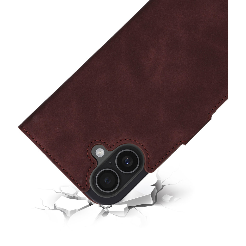 Mobiparts Classic Wallet Case Apple iPhone 17 Velvet Red (MagSafe Compatible) V2 - Afbeelding 2