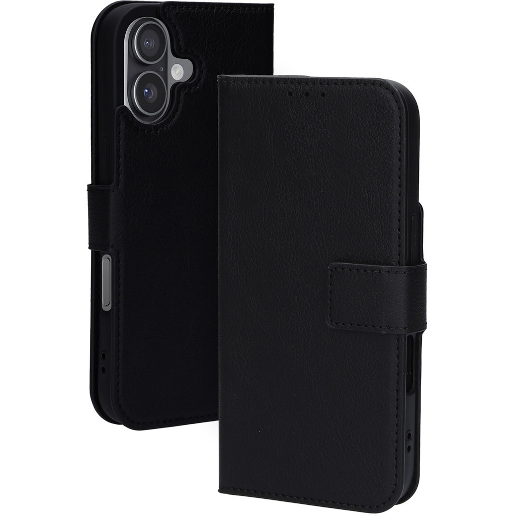 Mobiparts Classic Wallet Case Apple iPhone 17 Black (MagSafe Compatible) V2