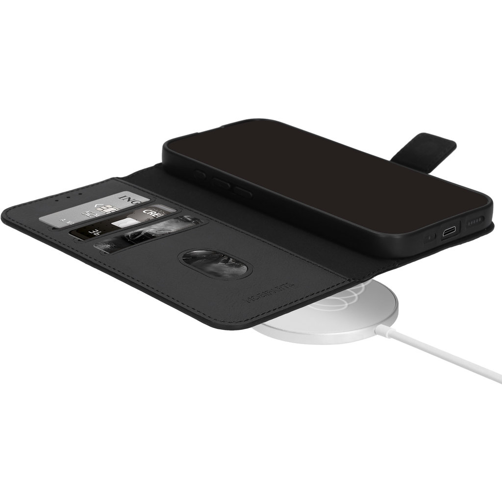 Mobiparts Classic Wallet Case Apple iPhone 17 Black (MagSafe Compatible) V2 - Afbeelding 4