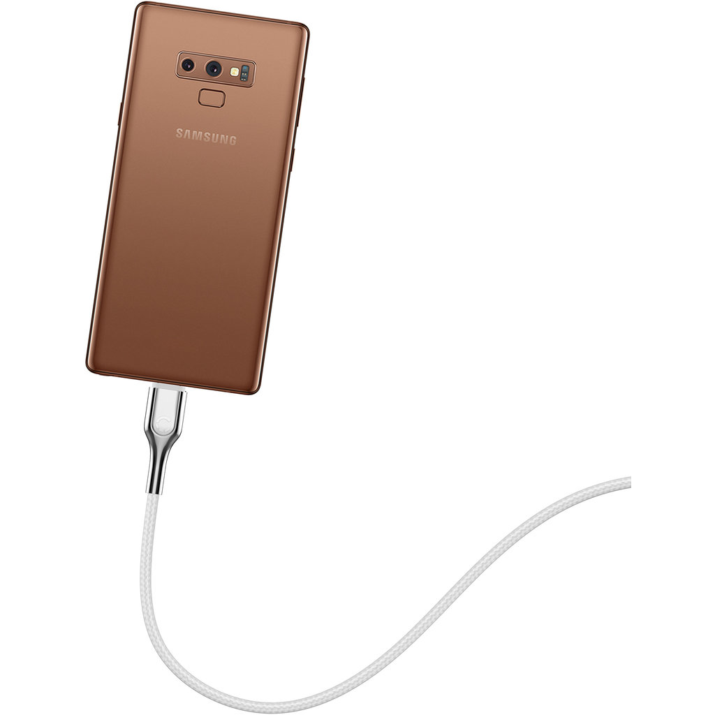 Cygnett Armoured Braided USB-C to USB-C Cable 1m White - Afbeelding 7