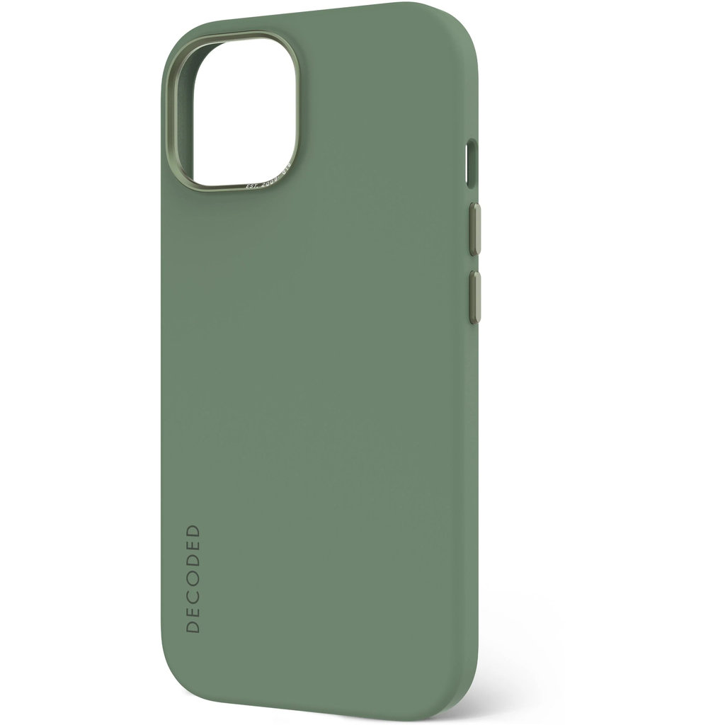 Decoded Silicone Backcover Apple iPhone 15 Sage Leaf - Afbeelding 5