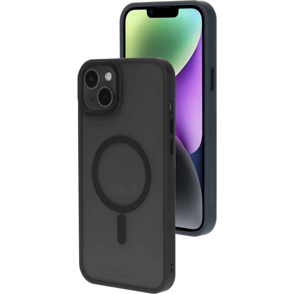 Mobiparts Hardcover Apple iPhone 14 Plus Satin Blue (Magsafe Compatible)