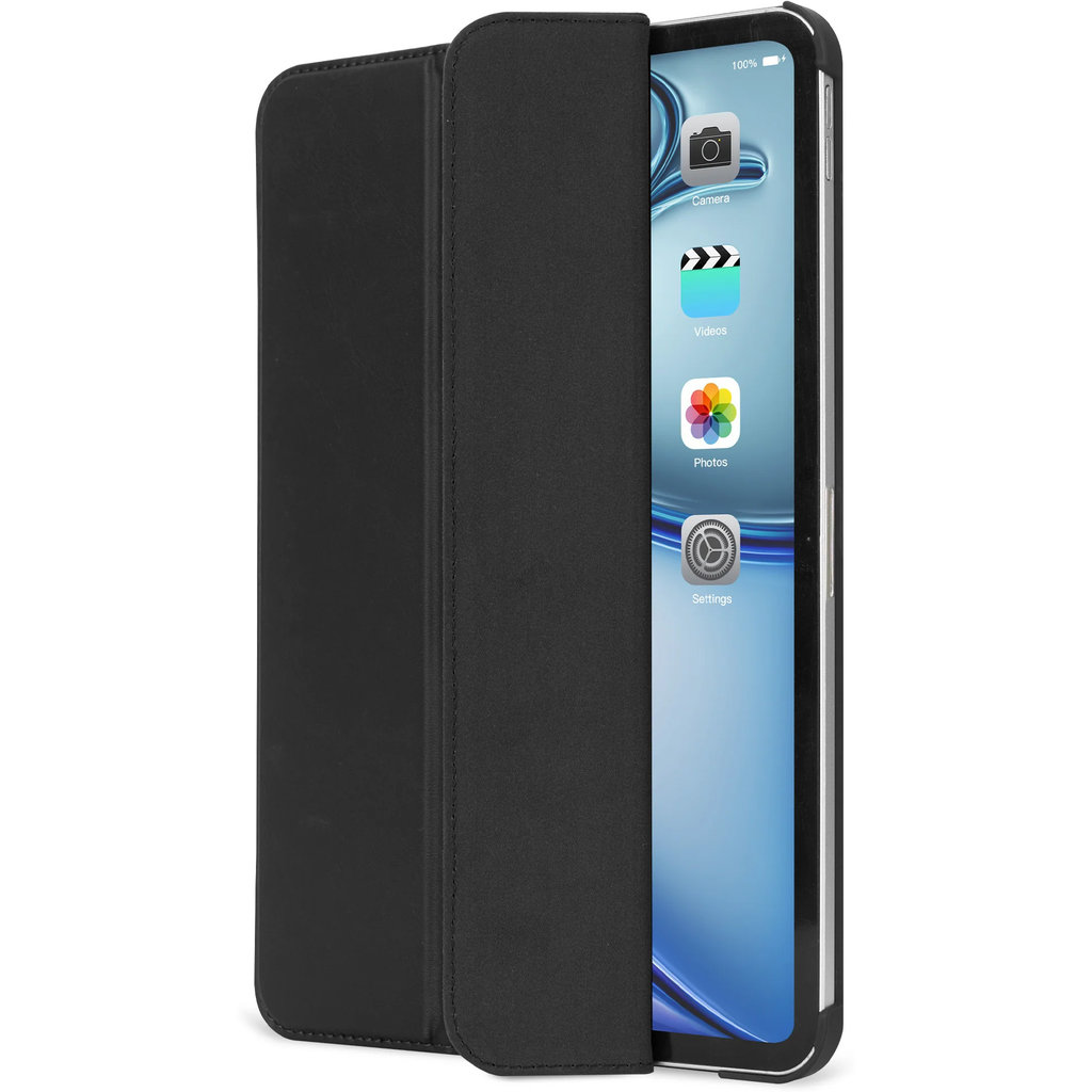 Decoded Textured Sillicon Slim Cover Apple iPad Air 13 (2024) Charcoal - Afbeelding 5