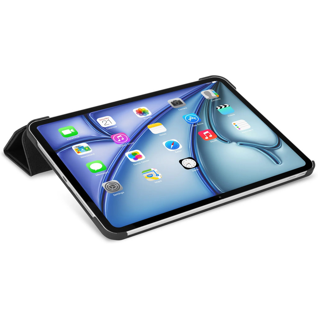 Decoded Textured Sillicon Slim Cover Apple iPad Air 13 (2024) Charcoal - Afbeelding 7