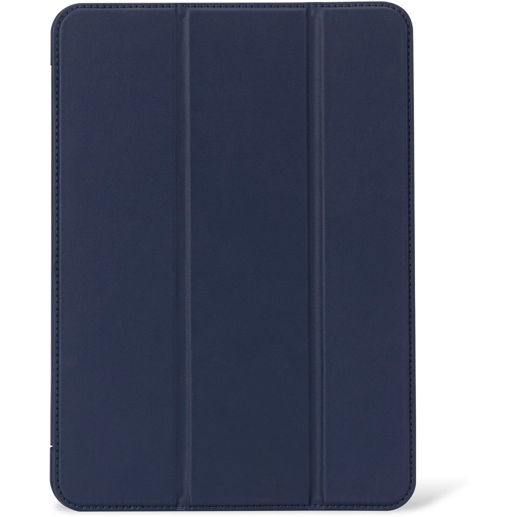 Decoded Textured Sillicon Slim Cover Apple iPad Pro 11 (2024) Navy Peony - Afbeelding 2
