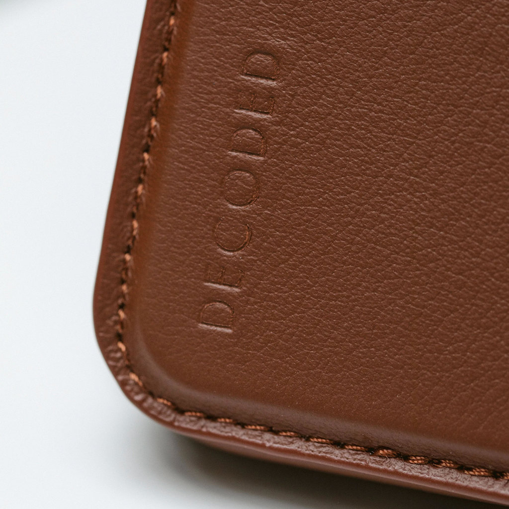 Decoded Leather Detachable Wallet Apple iPhone 16 Plus Tan - Afbeelding 3