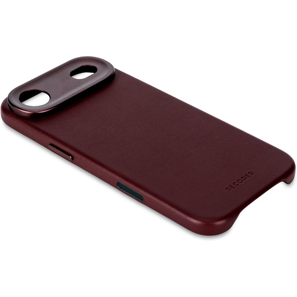 Decoded Leather Backcover Apple iPhone Air Dark Ruby - Afbeelding 6