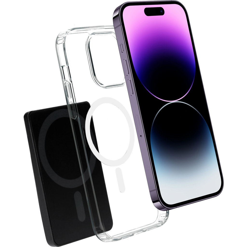 Mobiparts MagSafe Compatible PC Card Holder with Stand II Black - Afbeelding 2