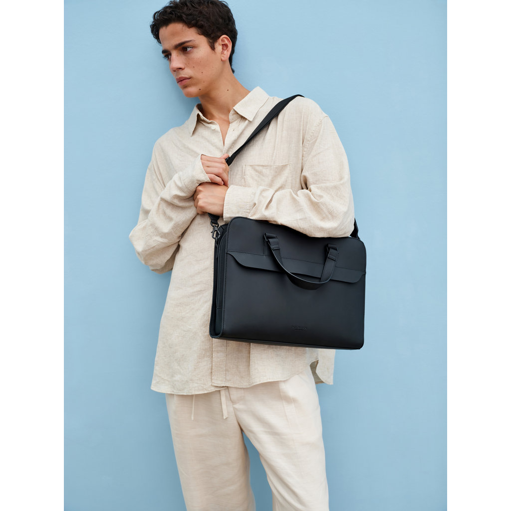 Gaston Luga Dash Cushioned Briefcase 16" - Olive - Afbeelding 6