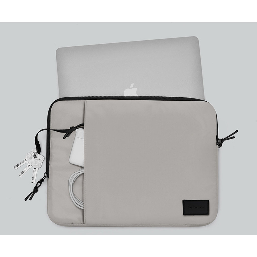 Gaston Luga Dash Cushioned Case 13"/14" - Taupe - Afbeelding 3