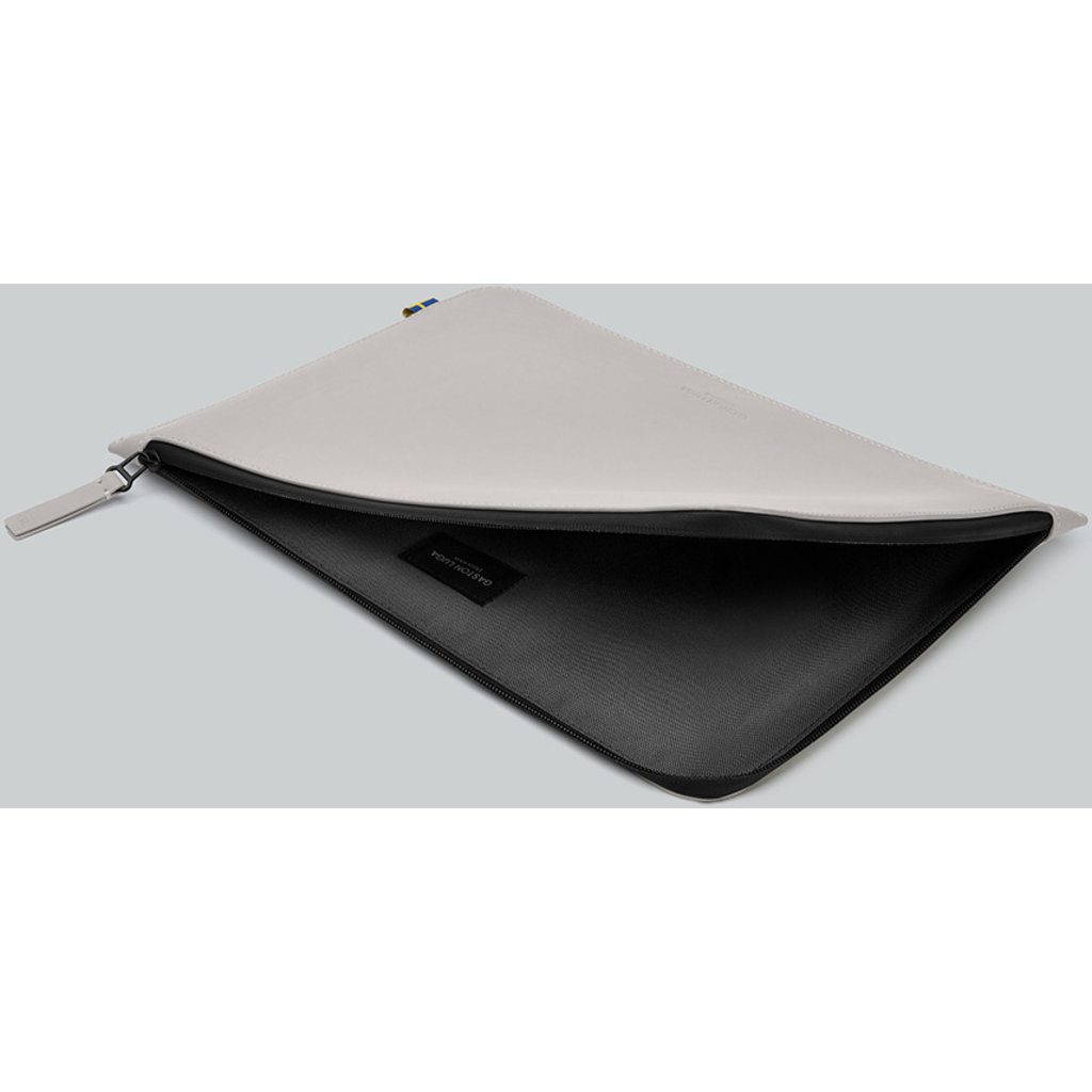 Gaston Luga Dash Laptop Sleeve 13"/14" - Taupe - Afbeelding 2