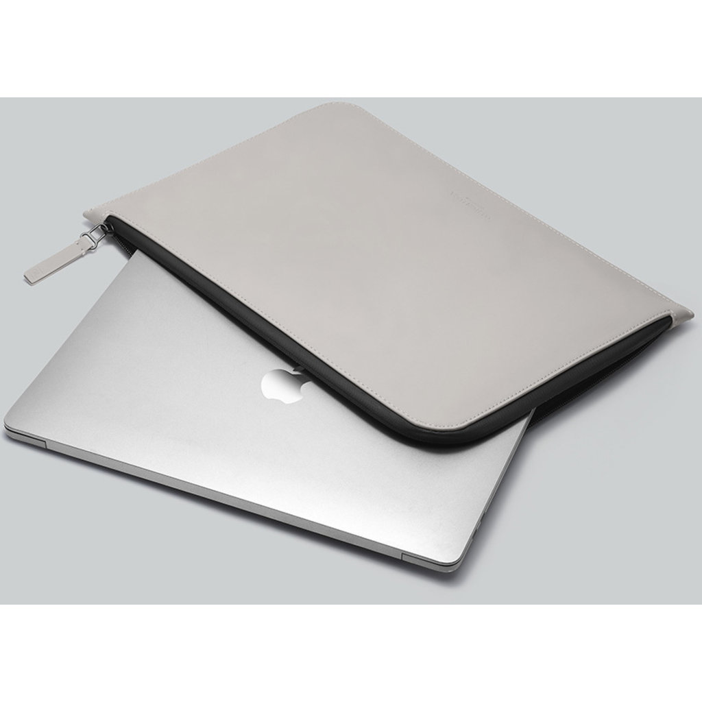 Gaston Luga Dash Laptop Sleeve 13"/14" - Taupe - Afbeelding 3