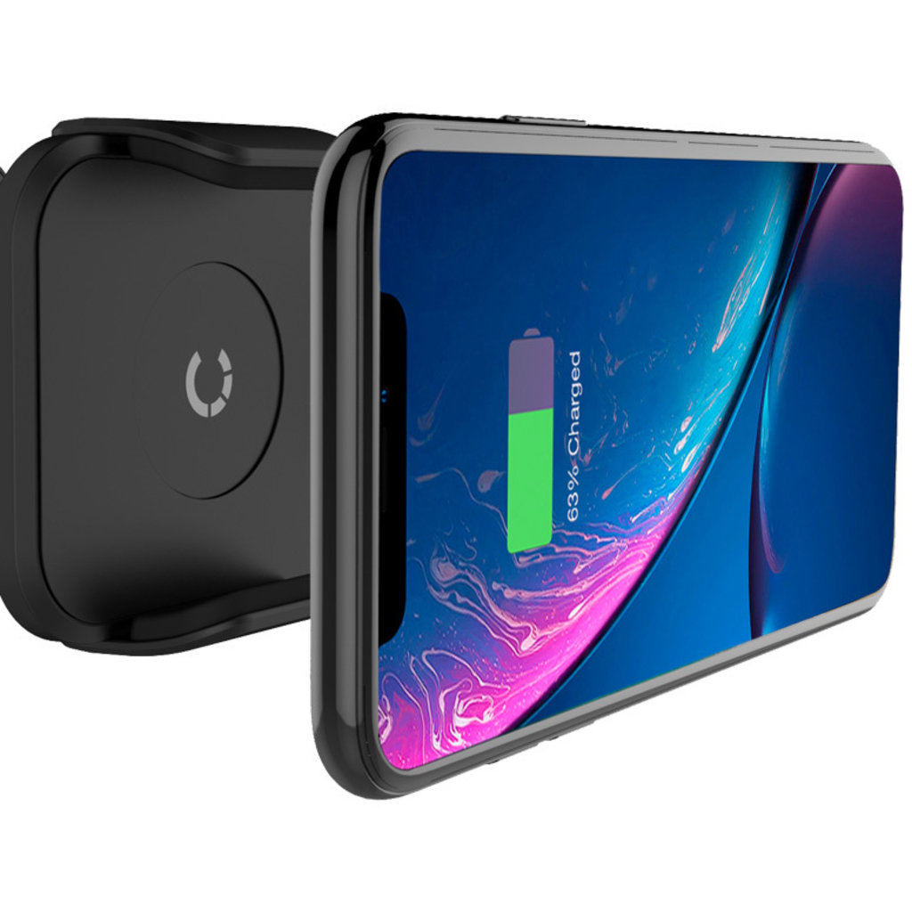 Cygnett Race 10W Wireless Vent Car Charger + QC 3.0 Car Charger - Afbeelding 2