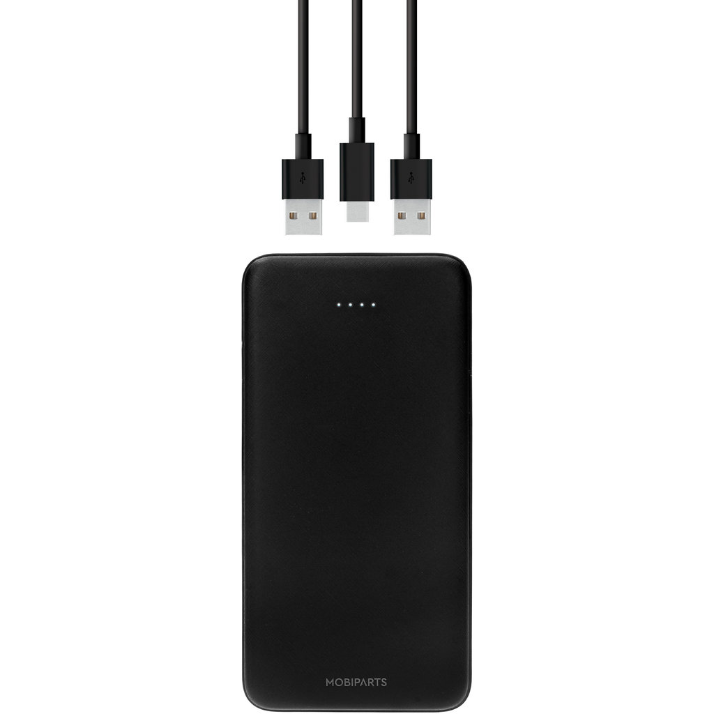 Mobiparts Powerbank II 10.000 mAh Black - Afbeelding 4