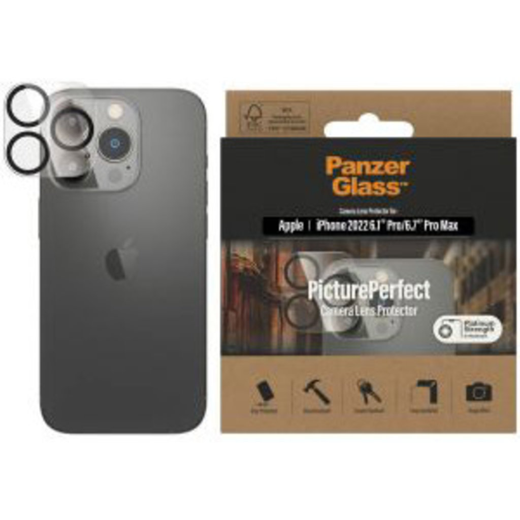 PanzerGlass Picture Perfect Camera Lens Protector iPhone 14 Pro/14 Pro Max - Afbeelding 4